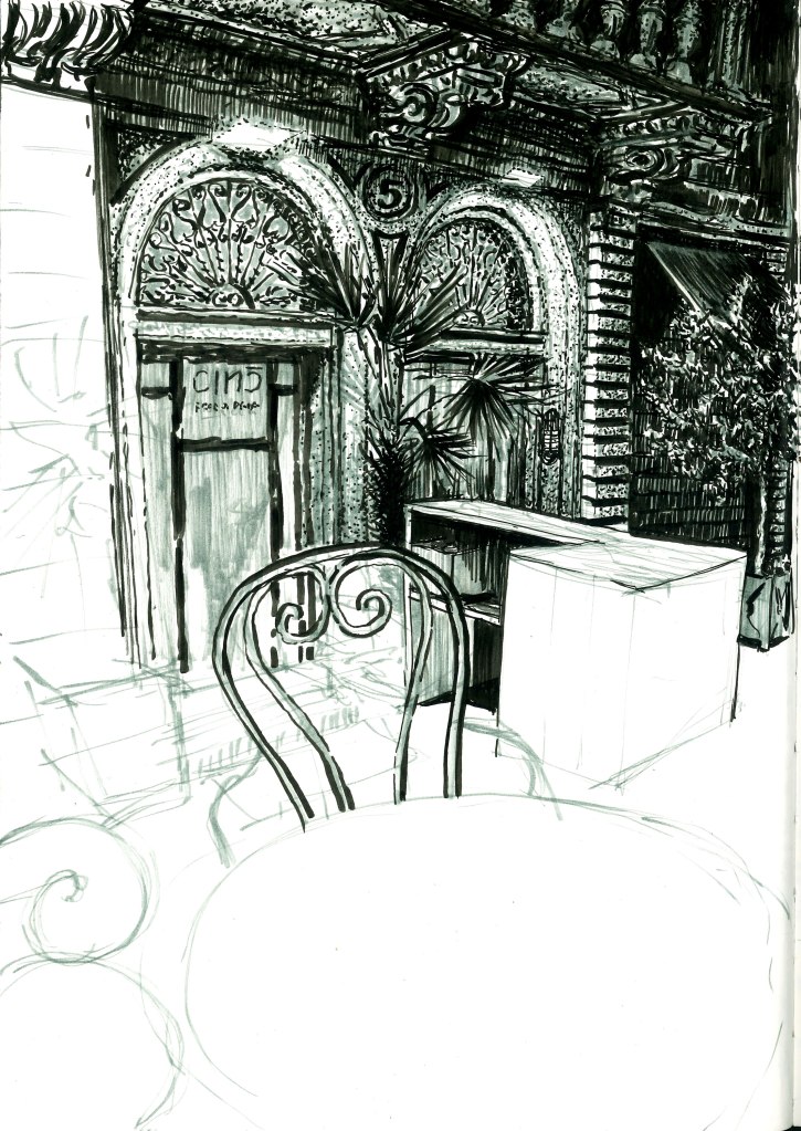 (A4 sketchbook) marker on&nbsp;paper