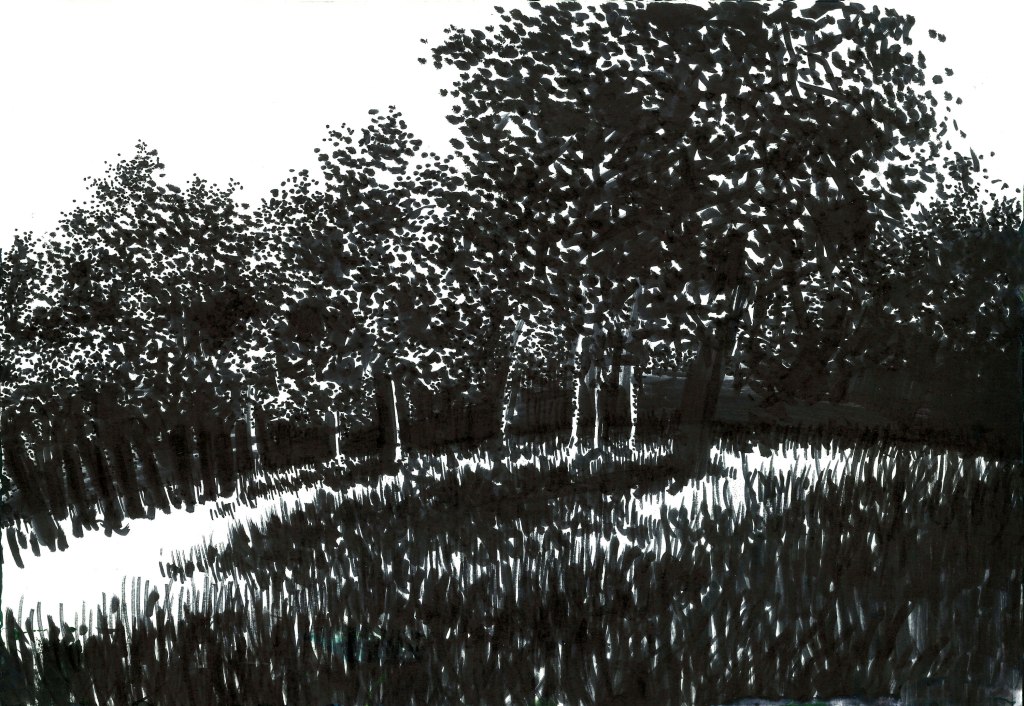 (A4 sketchbook) marker on&nbsp;paper