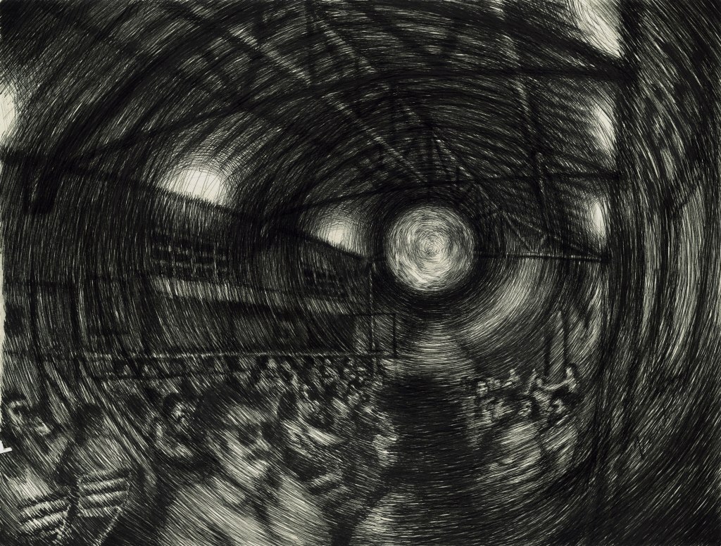 (32 x 43 cm) pen on&nbsp;paper