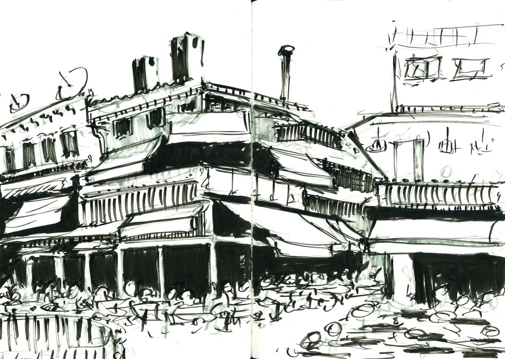 (A4 sketchbook) marker on&nbsp;paper