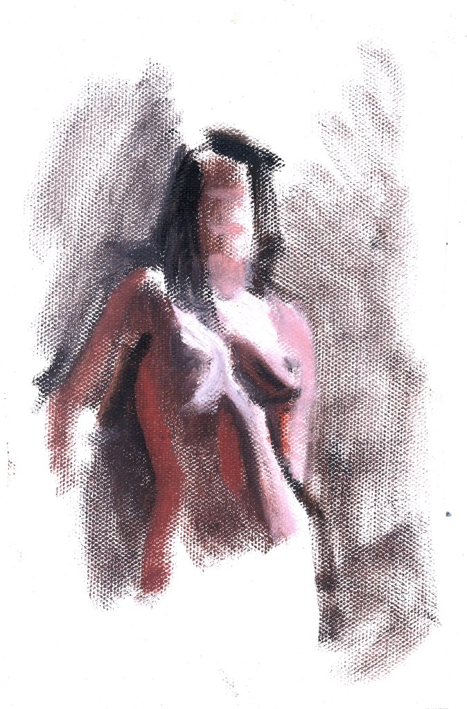 (21 x 13 cm) oil on&nbsp;canvas