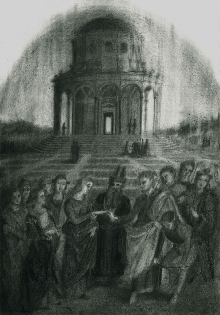 (70 x 50 cm) graphite on&nbsp;paper